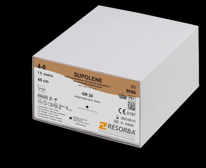 Суполен USP 2-0 зелений, у відрізках 6шт*50см